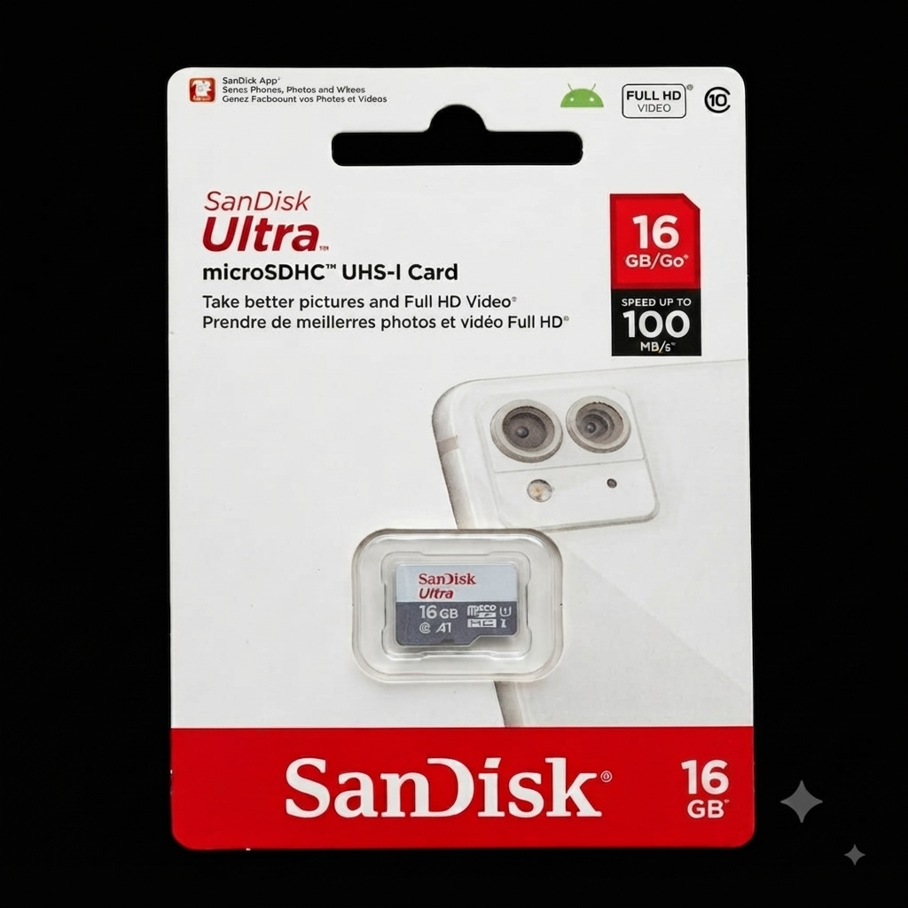 ذاكرة SanDisk ultra 16GB