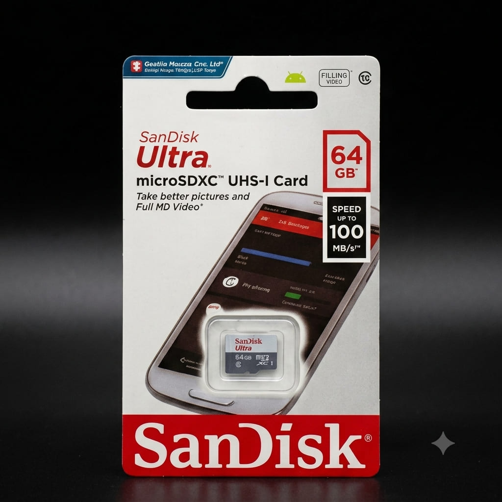 ذاكرة ساندسك 64GB