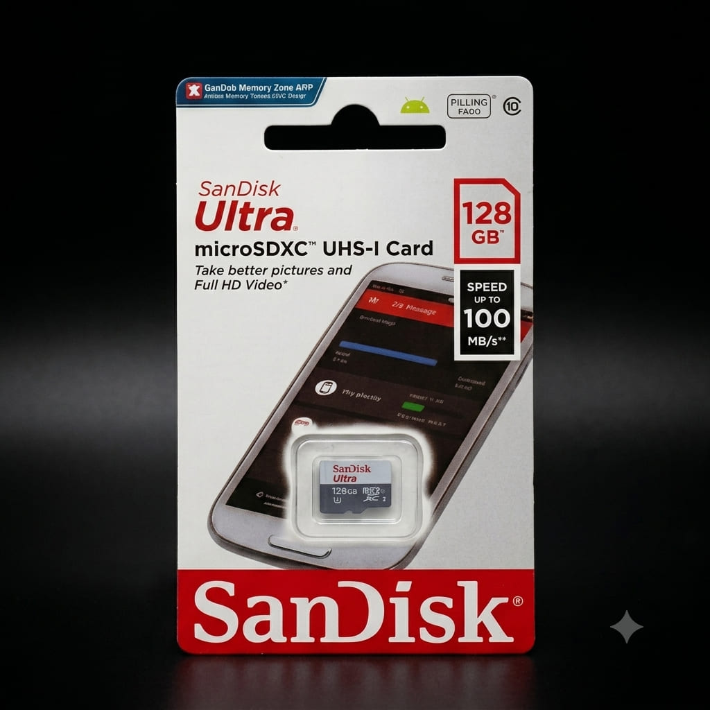 ذاكرة ساندسك 128GB