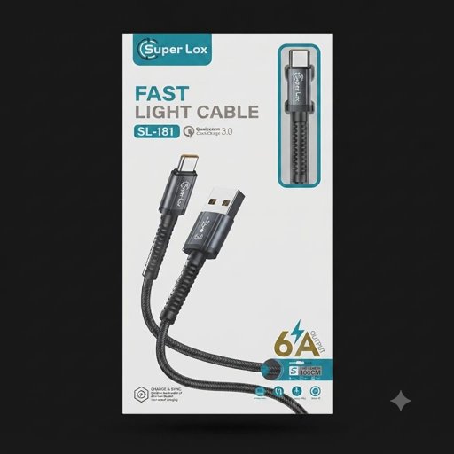 كيبل شحن عريض SL-181