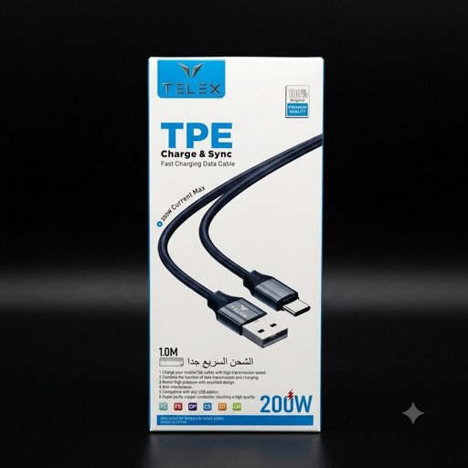 كيبل شحن عريض TELEX TPE