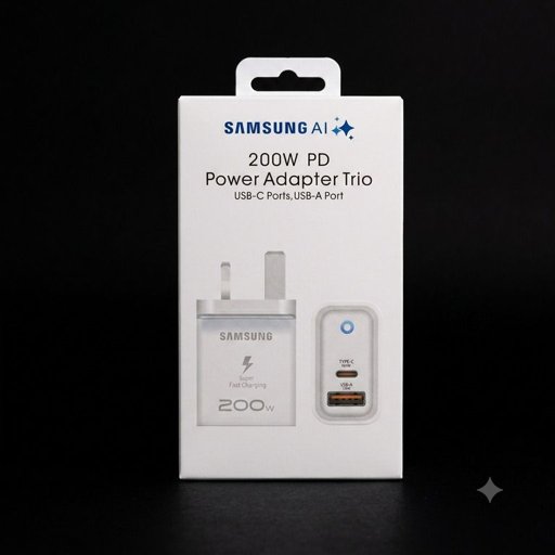 شاحن كهرباء Samsung 200W PD
